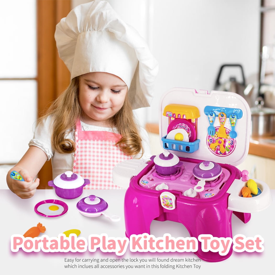 foldable toy kitchen