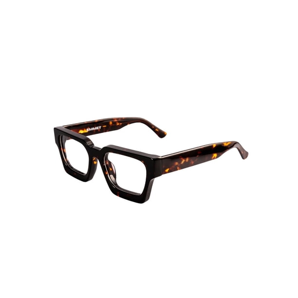 Emmet Lente Óptico Cuadrado Unisex Print Acetato Light Descanso Oftálmico