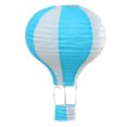 thumbnail image 1 of KAKOWELY 3 linternas de papel colgantes con globos aerostáticos, decoraciones de globos aerostáticos, centros de mesa, linternas de papel chinas y japonesas reutilizables para cumpleaños y bodas., 1 of 4