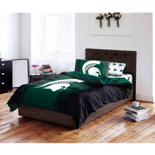Ncaa Michigan State University Spartans Bed In A Bag Complete