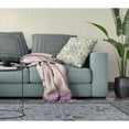 thumbnail image 5 of Amrita Sen Broadcloth Zippered Pillow With Off White Blue CAPL296BrCDSZP20x20, 5 of 5