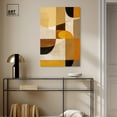 thumbnail image 3 of Earthly Geo Boho Neutral Abstract Canvas Wall Art by Art Remedy, Gallery Wrapped, 24"x36", 3 of 7