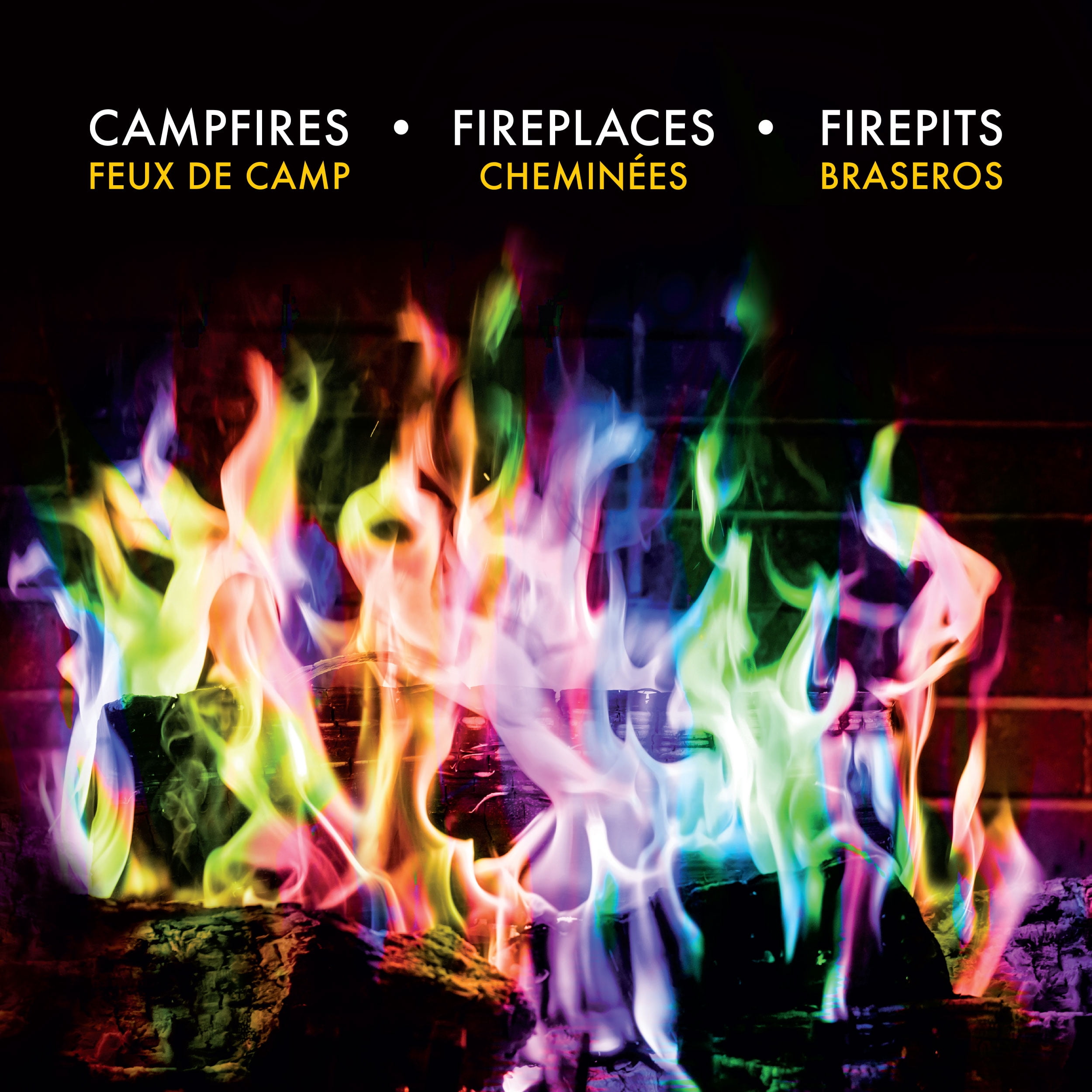 GoFire Northern Lights Color Flames 3 Pack, for Campfires and