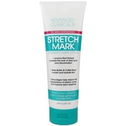 Advanced Clinicals Stretch Mark Lotion. Moisturizing Cream for Scars, Extreme Weight Loss, Pregnancy. 8oz Tube.