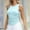 Sky Blue, variant on Giftesty Tank Tops for Women Summer Women Solid Color Round Neck Pocket Sleeveless Casual Tee Tops Tank
