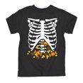 thumbnail image 2 of Instant Message - Skeleton Candy - Youth Short Sleeve Tee, 2 of 6