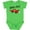 Apple Green, variant on Born to Race Red Race Car Boys or Girls Baby Bodysuit