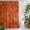 Rust, Orange, variant on Burnt Orange Shower Curtain - Water Repellent Fabric Shower Curtains Washable, Country Farmhouse Warmth Orange Mottling Decorative Polyester Cloth Bathroom Curtains Modern Bath Decor 72"x84"
