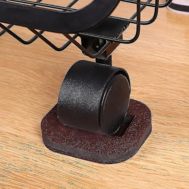 Office Chair Wheel Stopper Furniture Caster Cups Hardwood Floor Protectors Anti Vibration Pad