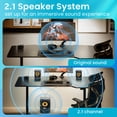 thumbnail image 3 of Sistema de altavoces Acoustic Audio de Goldwood Bluetooth 2.1 2.1 canales, 3 of 7