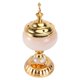 thumbnail image 2 of 1pc Home Use Imitation Jade Aromatherapy Furnace Candle Metal Incense Burner, 2 of 3