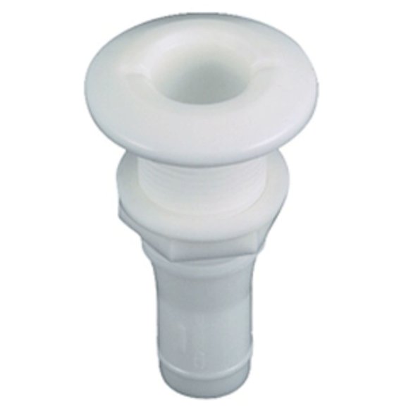 Perko 1" Thru-Hull Fitting f/ Hose Plastic  MADE IN THE USA [0328DP6]