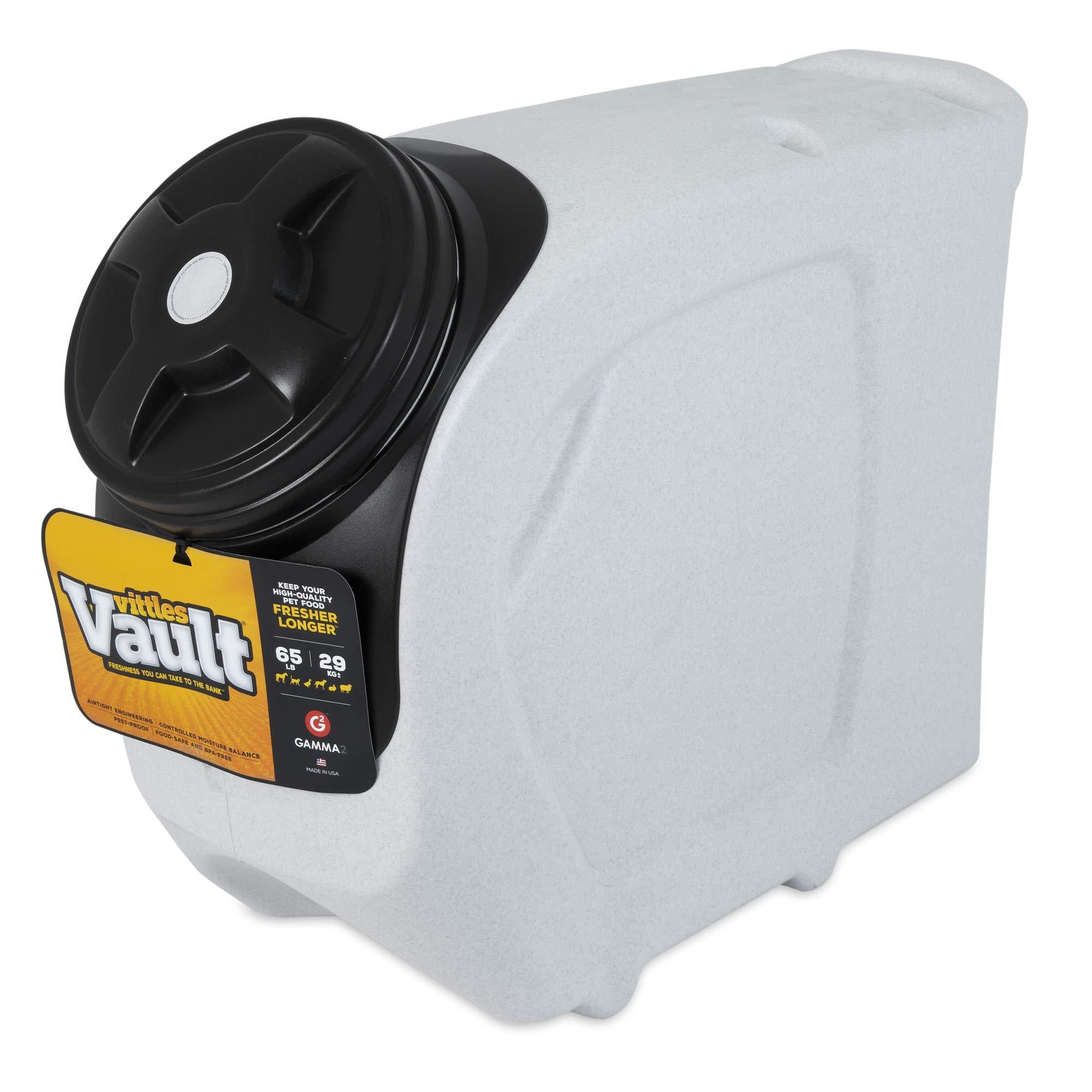 Gamma2 Vittles Vault Home Stackable Pet Food Storage Container, Grey