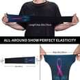 thumbnail image 5 of Lsque Two Human Hands are Holds Pink Ribbon Awareness Cooling Arm Sleeves for Men & Women -Compression Sleeves to Cover Arms for Working,Sun Sleeves for UV Protection,Breathable, Moisture-Wicking, 5 of 8