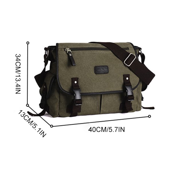 Ibagbar Water Resistant Messenger Bag Satchel Shoulder Crossbody Sling Working Bag Bookbag