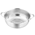 thumbnail image 2 of Ludlz Drain Basket Stainless Steel Colander Sturdy Handles Fruit Vegetable Washing Basket for Home Kitchen, 2 of 8