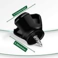 thumbnail image 4 of Golf Ball Pick-up 3-Prong Suction Cup Putter Tool tools for putter for Putter Grip 2 pieces, 4 of 8
