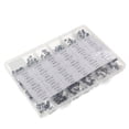 thumbnail image 1 of Advancent 400 unids/set de condensadores, surtido de placa de circuito, Kit de condensadores, accesorios de componentes electrónicos DIY, piezas de Decoración del hogar Advancent HA062060-00, 1 of 6