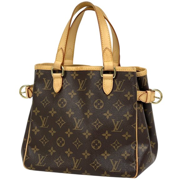 Pre-Owned Louis Vuitton Batignolles Handbag, Monogram Brown, M51156, Women's