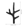 thumbnail image 2 of CRILSTYLEO 2Pairs Antler Ornament Realistic Antlers Headband For Christmas And Festival Celebration Diy Hair Ornament, 2 of 8