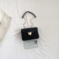thumbnail image 3 of Bolsa de mujer de mensajero femenino Mini patrón de cocodrilo Lady Purse (Negro) Likrtyny Para Estrenar, 3 of 9