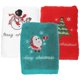 thumbnail image 2 of Comfortable Hand Towel Xmas Towel Set Bathroom Use Red Breathable Foldable 3Pack, 2 of 5