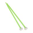 thumbnail image 4 of Runquan 2 Pieces Percussion Drumsticks Drum Mallets for Cymbals Exercise Performance Light Green, 4 of 8