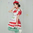 thumbnail image 2 of [Officially Licensed] Strawberry Shortcake Women's Dress Set with Beret and Apron, M, 2 of 9
