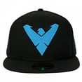 thumbnail image 2 of Nightwing Symbol Black Colorway New Era 59Fifty Fitted Hat-7 1/8 Fitted, 2 of 6