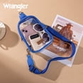 thumbnail image 5 of Wrangler Crossbody Clear Sling Bags for Women Stadium Approved Cross Body Purse for Sports Events Concerts, Blue, 5 of 6