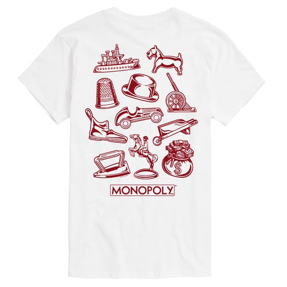 Monopoly - Monopoly Piece - Men's Short Sleeve Graphic T-Shirt