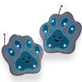 thumbnail image 1 of Peloni Absorbedor de suciedad para jacuzzi con forma de pata, 2 unidades, esponja reutilizable, 1 of 7