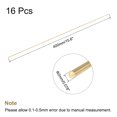 thumbnail image 2 of Unique Bargains 2mm Diameter 400mm Length Brass Solid Round Rod for DIY Craft 16pack, 2 of 4