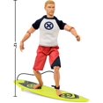 Click N' Play Sports and Adventure Surfer 12" Action Figure Play Set