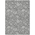 thumbnail image 2 of Addison Rugs Chantille Indoor/Outdoor Transitional Floral Gray Machine Washable Rectangle Rug, 3' x 5', 2 of 8