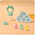 thumbnail image 3 of Binwennn Food Grade Silicone Baby Fruit Feeder & Teething Pacifier For & Toddlers Large Resin Deep Heart Shaped File Brush Resin Casting Jewelry Resin Silicone Set Beginner Concrete Silicone Bowl Comb, 3 of 7