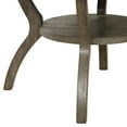 thumbnail image 5 of Furniture of America Juniper Bottom Shelf Round Wood Dining Table, Gray, 5 of 6