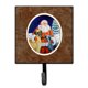 thumbnail image 1 of "Caroline's Treasures Santa Claus con correa Dane o llavero 7232SH4, pequeño, multicolor" Caroline's Treasures 7232SH4, 1 of 1