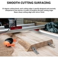 thumbnail image 2 of SpeTool 1/4 Inch Shank 1-1/4" Cutting Diameter Spoilboard Surfacing Router Bit 2+2 Inserts Cutter Planing Bit Flycutter with ATS Coated Insert, 2 of 8