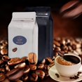 thumbnail image 2 of DMPACKDM Coffee Bags with Valve(16 oz,1 lb,100pcs) Black High Barrier Aluminumed Foil Flat Bottom Heat Sealed Coffee Beans Packaging Bags Side Zipper, 2 of 7