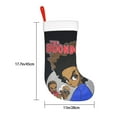 thumbnail image 4 of The Boondocks Christmas Stocking Xmas Decorative Sock Double-Sided Print Hanging Gift Sock For Party & Tree Decoration 1pcs, 4 of 8