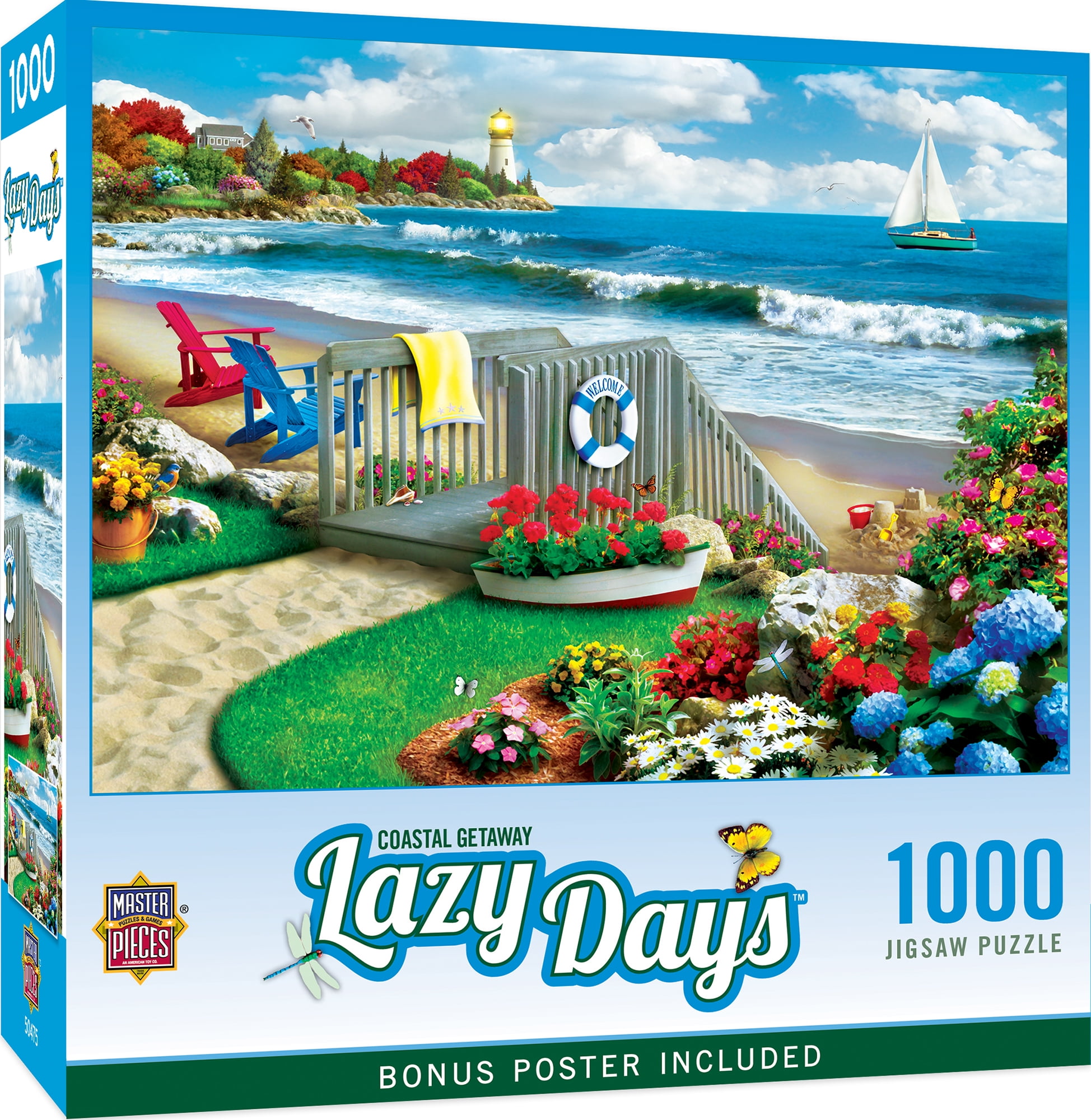 Lazy Days Coastal Getaway 1000 Piece Puzzle