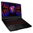 thumbnail image 2 of LAPTOP GAMER MSI THIN GF63 GEFORCE RTX4060 CORE I7 12650H 512GB SSD 16GB DDR4 15.6" FULL HD NEGRO 12VF-439MX MSI THIN GF63 GEFORCE RTX 4060 CORE I7 12650H 512GB SSD 16GB RAM 15.6" FHD 12VF-439MX, 2 of 4