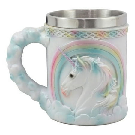 Ebros Rainbow Unicorn Coffee Mug 13oz Elixir Of Youth Sacred Unicorn Themed Novelty Mug