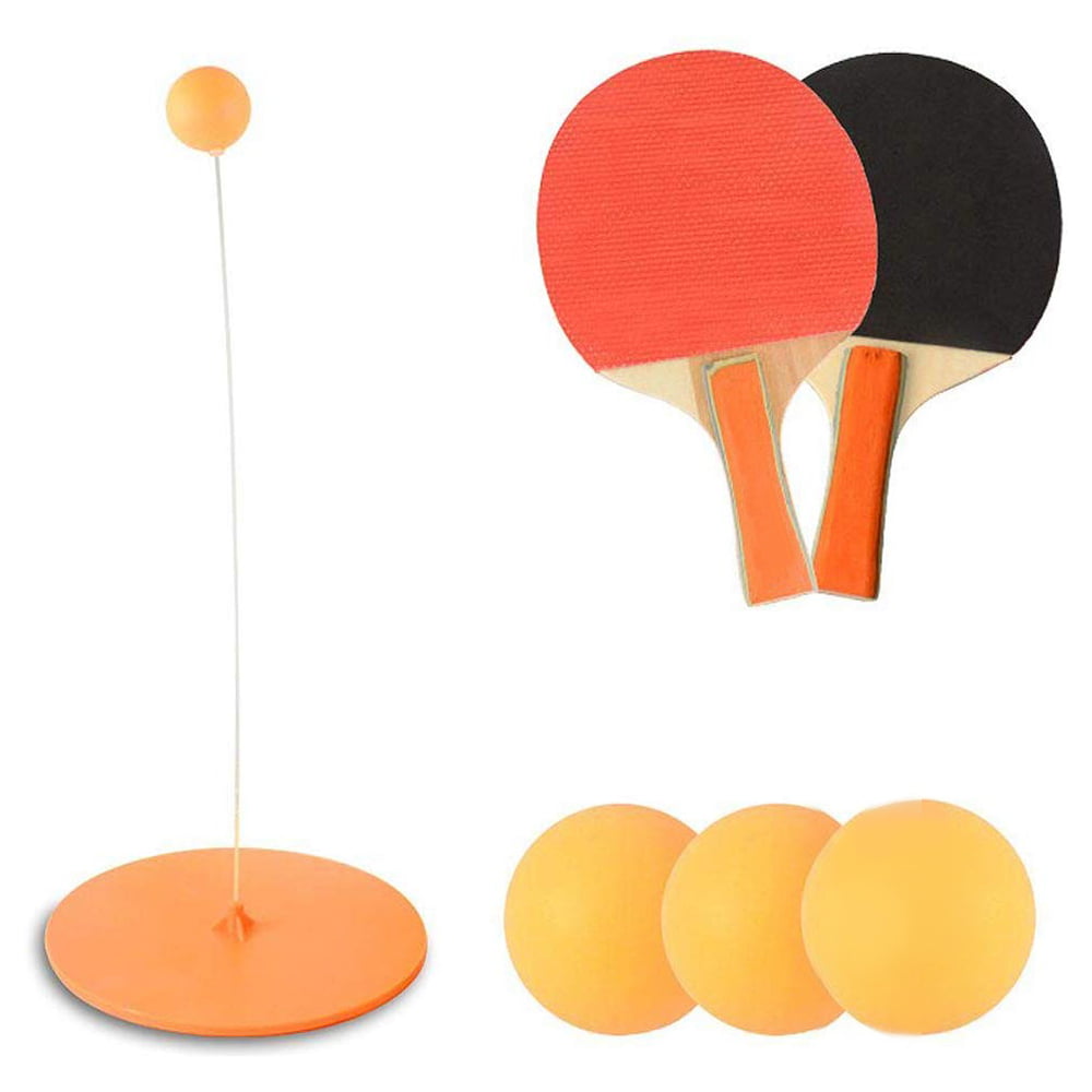 Elastic Table Tennis Trainer Shaft Soft Ping-Pong Training Exercise Toy For Kids 