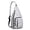 Black-7, variant on 4-Pockets Cross Body Bags for Woman Men,Cute Sea Life Sling Bag Chest Bag with Adjustable Strap Women's Crossbody Bags for Outdoors Hiking Traveling