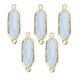 thumbnail image 1 of 5X Conector de Cristal Elegante Colgante Bricolaje Arte Simple Belleza , Azul claro mayimx Conectores colgantes de conector, 1 of 9