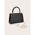 thumbnail image 6 of Women's Elegant Top Handle Handbag, Pebbled PU Leather Satchel Purse, Structured Shoulder Bag for Work, Party & Daily Use, 6 of 7