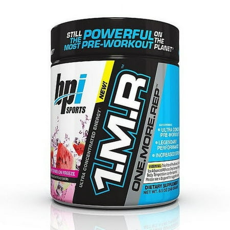 BPI Sports 1.M.R Vortex, Pre Workout Powder, Watermelon Freeze, 30 Servings