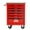 Red+Black#57, variant on Tool Storage Cabinet 5 Drawers Multifunctional Tool Cart with Wheels,Metal Rolling Tool Cart Storage for Garage Workshop Warehouse Repair Shop--With Stainless Steel Roof--Red&Black,Tool Chest